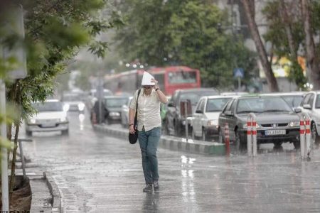 بارش پراکنده باران در این ۴ استان کشور