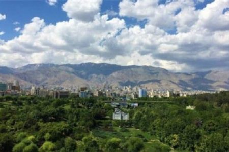 کیفیت هوای تهران در شرایط قابل قبول قرار دارد