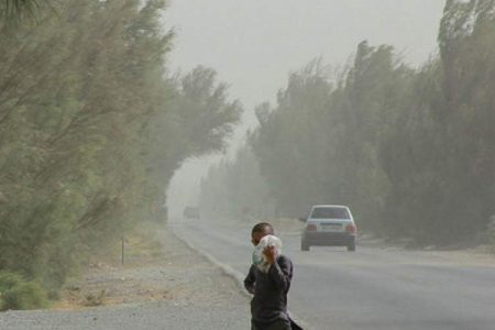 وزش باد خیلی شدید در شرق کشور