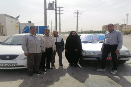 برپایی ایستگاه صلواتی تعمیر خودرو در خرمشهر