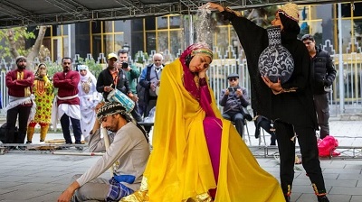 رای عمومی نمایش خیابانی «شوشی و انگشتر» درچهل و یکمین جشنواره بین‌المللی تئاتر فجر