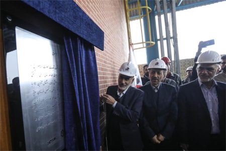 افتتاح خط تولید مفتول در خرمشهر با سرمایه‌گذاری ۲۰۰ میلیارد تومانی بنیاد مستضعفان