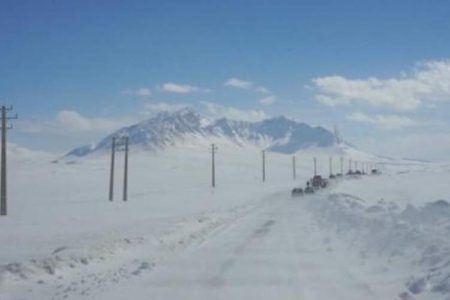 محاصره ۱۰۸ روستای الیگودرز لرستان در برف