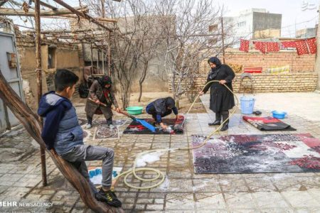 آداب و رسوم خانه‌تکانی در قدیم‌ندیما