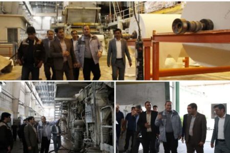 بازدید مدیرکل صنعت، معدن و تجارت خوزستان از شرکت حریر