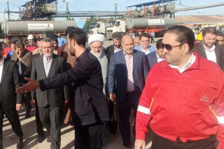 افتتاح مخازن ذخیره‌سازی قیر شرکت نفت پاسارگاد در آبادان