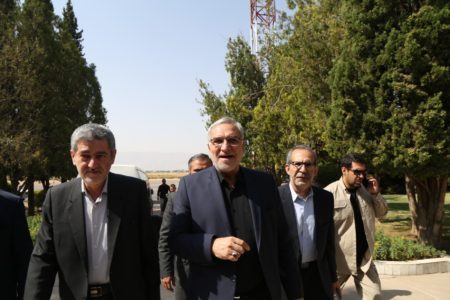 سفر یک روزه وزیر بهداشت درمان و آموزش پزشکی به فارس