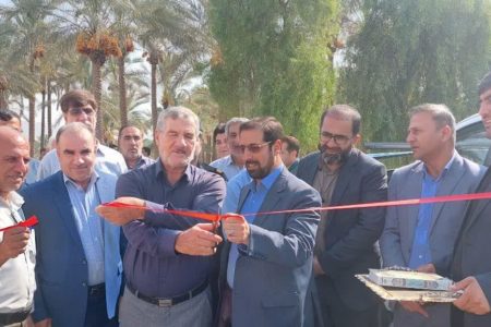 افتتاح پروژه بهسازی روستای خواجه‌جمالی شهرستان کازرون با مشارکت بنیاد مسکن