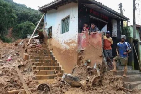 توفان و سیل در برزیل قربانی گرفت