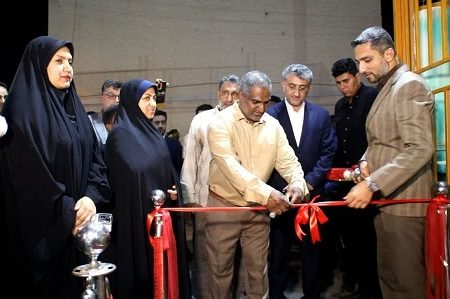 برگزاری آیین افتتاح و بهره برداری از زمین ورزشی دو منظوره منتظر المهدی در محله ۲۲ بهمن بندرعباس