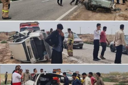 ۸ کشته و مصدوم در حادثه رانندگی محور خرمشهر به اهواز
