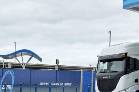 افتتاح اولین‌جایگاه سوخت‌‌هیدروژن برای کامیون‌ها
