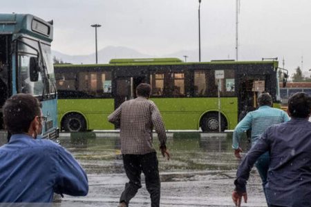 بارش شدید باران در ۷ استان کشور