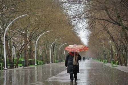بارش باران و کاهش دما در شمال کشور
