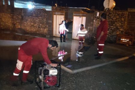 امدادرسانی به ۲۴۱ نفر حادثه دیده و آبگرفتگی در فارس