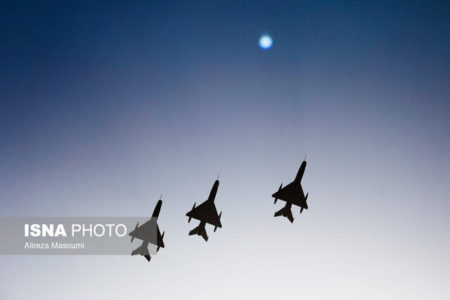 عقابان تیز پرواز نیروی هوایی برای دفاع از ایران، هم قسم هستند