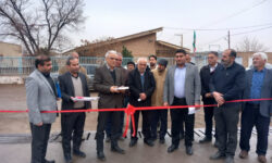 افتتاح سه پروژه زیرسازی و آسفالت معابر روستایی زرندیه همزمان با دهه فجر