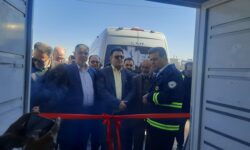 افتتاح پایگاه اورژانس ۱۱۵ شهید رضا یحیایی اراک