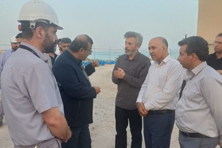 پیشرفت ۹۰ درصدی ابرپروژه آبرسانی به شهرستان بستک