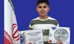 درخشش فرزند یکی از کارکنان بنادر هرمزگان در مسابقات جهانی اختراعات سوئیس