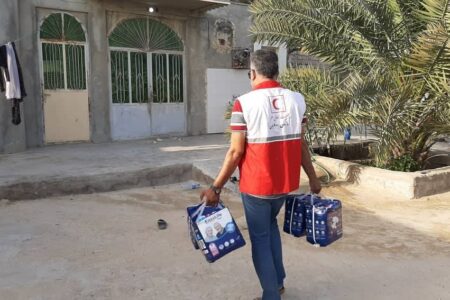 هلال‌احمر هرمزگان در کنار بیماران نیازمند و کم‌برخوردار