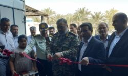 افتتاح واحد تولیدی نان لبنانی در بستک/ افتتاح واحد تولیدی ماشین گل‌دوزی در بستک